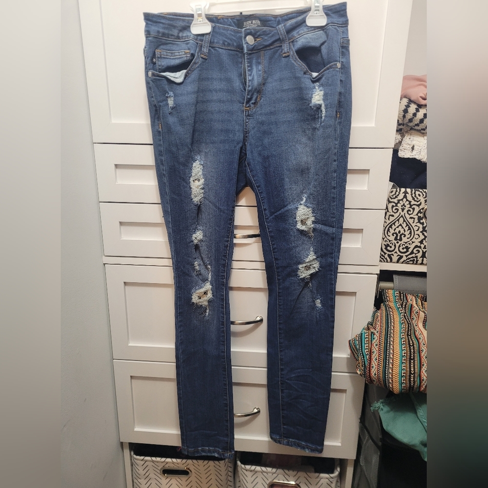 Judy Blue Lace patch Jeans